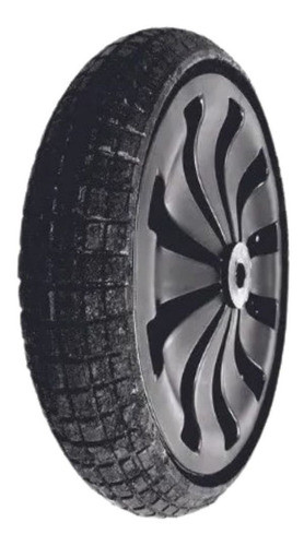 Roda Carrinho Mão, Pedreiro, Pneu Maciço Sem Câmara Eixo 1 0