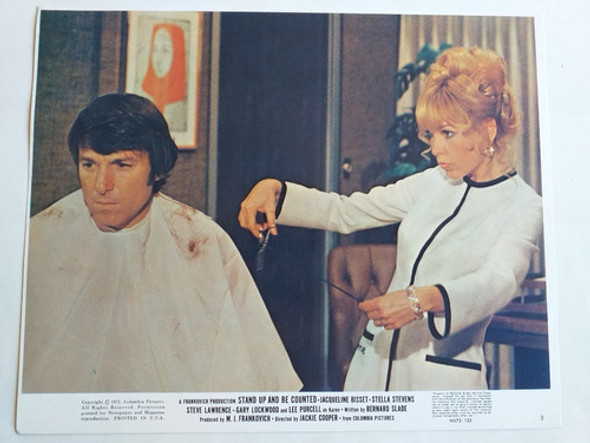 Stand Up And Be Counted - 7 Lobby Cards Cine Usa 1972 * 1