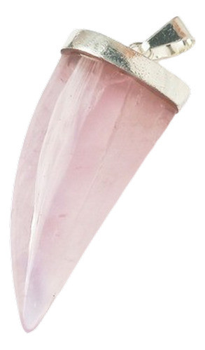Cuarzo Rosa Piedra De Amor Discipa Luz Familia Pendulo   J12 0