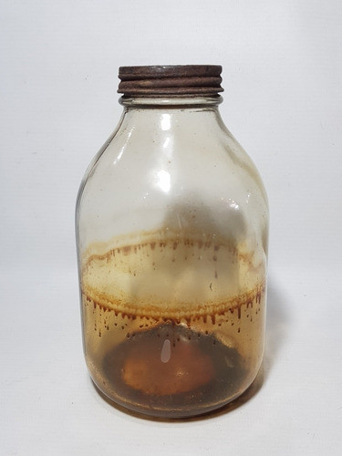 Antiguo Frasco Miel Estancia Lacaze Tapa Original Mag 58543 0