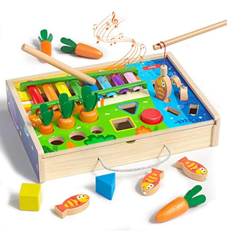 Zhiwuzhu Juguetes Montessori Para Niños Y Niñas, 0