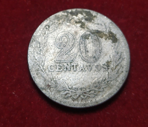 Moneda 20 Centavos Argentina 1915 Niquel Oferta 1