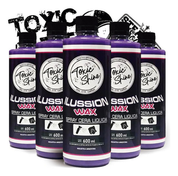 Toxic Shine | Ilussion Wax Carnauba | Cera Liquida Rapida 0