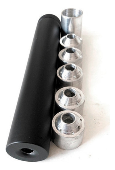 Supressor Muzzle De Ar Desmontável Rosca 1/2x28 .35 9mm 1