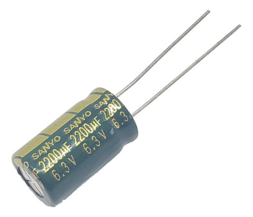 Pack X 5 Capacitor 2200uf 6.3v 2200 Uf 6.3 V 0