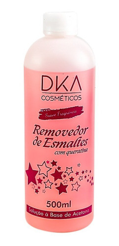 500ml Removedor De Esmalte Dka Cosméticos 0