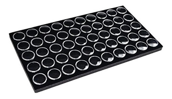 Gema Negra Jarra Bandeja De Joyas Insertar Piedras Preciosas 0