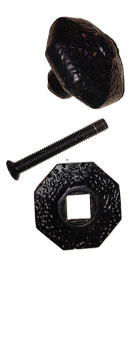 3u Pomo Fijo Central Acero Epoxy Negro 60mm S/us, C/detalles 0