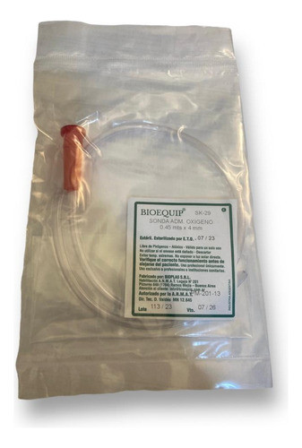 Sonda Aspiracion De Mucus O Inhlac De Oxige  Sk-29  X 10 Un 0