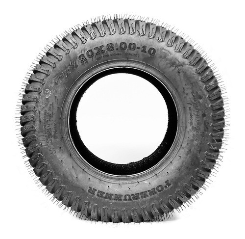 Pneu 20x8.00-10 Traseiro De Trator Aparador De Grama 0