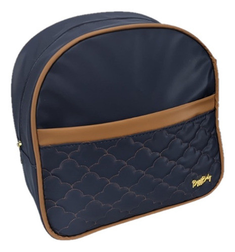 Kit Bolsa E Mochila Maternidade Veneza Marinho Com Trocador 1