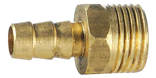Teton Macho 3/8 Bronce Con Espiga Para Manguera 0 Teton Macho 3/8 Bronce Con Espiga Para Manguera 0