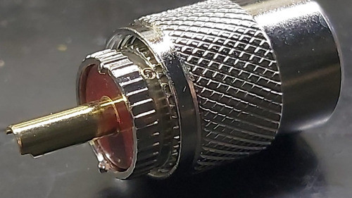 Ficha Macho Uhf  Para Crimpear Cable  Rg213 / Rg8 1