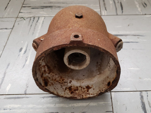 Porta Lámpara Vieja Antigua 1