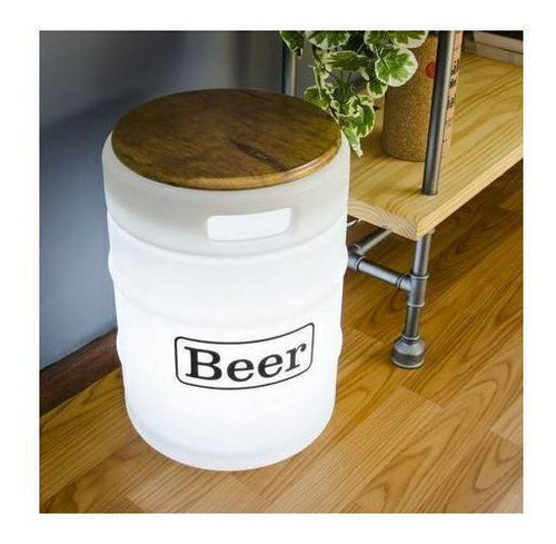 Luminaria Banco De Barril Beer 1