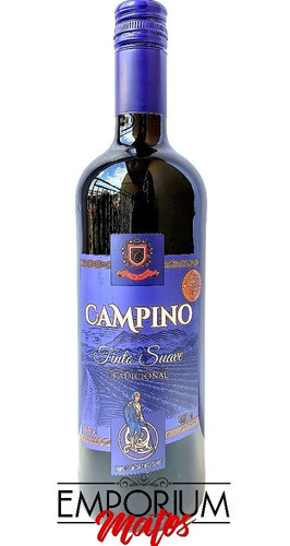 1 Vinho Tinto Suave Tradicional Campino 0