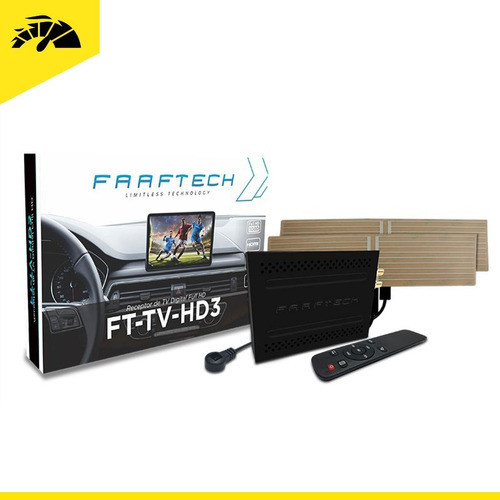 Receptor Tv Digital Full Hd Saida Hdmi Faaftech Ft-tv-hd3 1