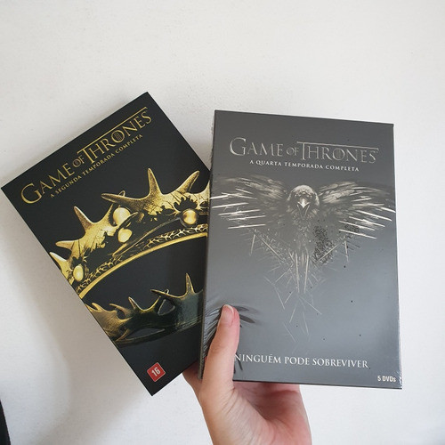 Dvds Game Of Thrones Segunda + Quarta Temporada 0