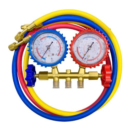 Cj Manifold R12 / R22 / R134a Mangueira 90cm Dugold 0