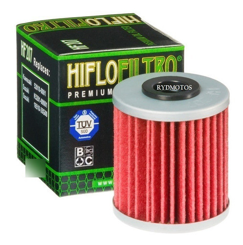 Filtro Aceite Kawasaki Kx 250 F Hiflofiltro Hf207 Ryd Motos 0