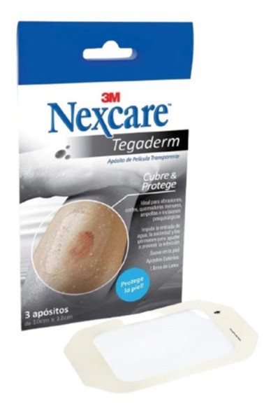 Nexcare Tegaderm 3m 3 Apósitos Estériles 0