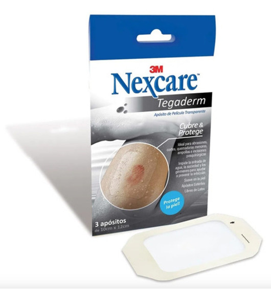 Nexcare Tegaderm 3m 3 Apósitos Estériles 1
