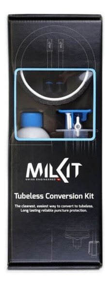 Kit Tubeless Conversion Milkit 45-32mm Mtb Planet Cycle 1 Kit Tubeless Conversion Milkit 45-32mm Mtb Planet Cycle 1