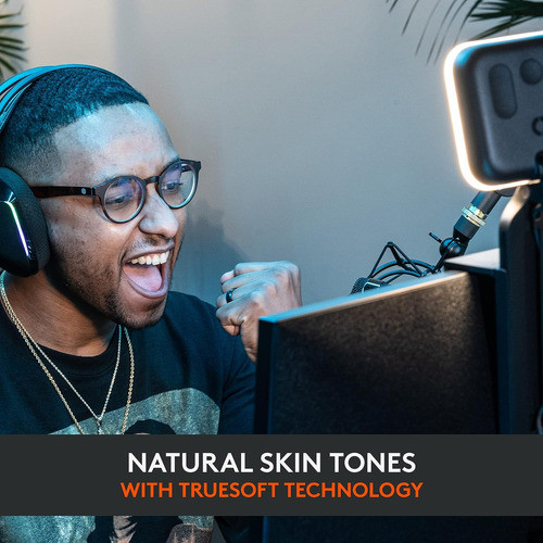 Luz Led Grabar Video Trabajo Soporte Monitor Ajusta Brillo 1