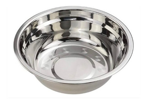 Ensaladera Bowl Batidor Reposteria 25cm Acero Inox Pack X10 0