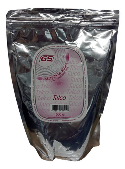 Talco Gs Essência De Rosas 1kg Uso Profissional 1