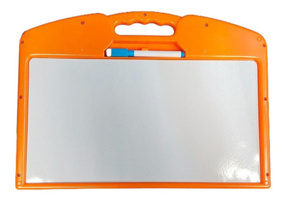 Pizarra Magnetica Pizarron Doble 38 X 26 Cm 2 Sellos 1