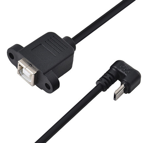 Gelrhonr Tipo U Micro Usb De 5 Pines Macho A Usb Tipo B 2.0 0
