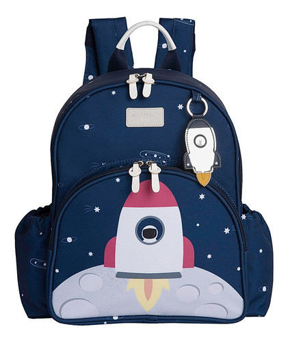 Mochila Kids Espaço Marinho Masterbag Escolar Infantil 0