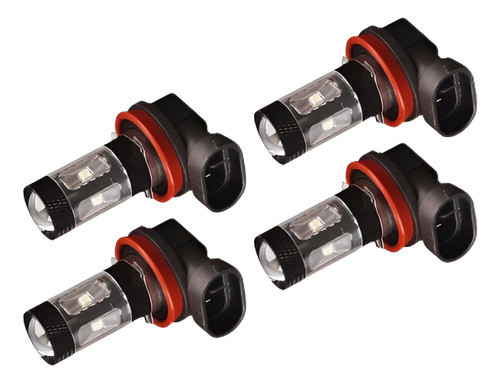 4 X 30w H11 Cool Blanco Alta Potencia Led Coche Niebla Condu 0