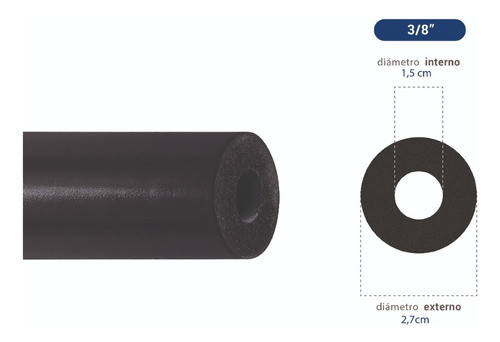 Funda 3/8 Para Caño De Aire Acondicionado Frio Calor 1