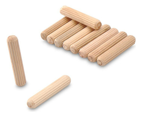 Tarugo De Madera 6x30mm X 1000 Unidades 0 Tarugo De Madera 6x30mm X 1000 Unidades 0