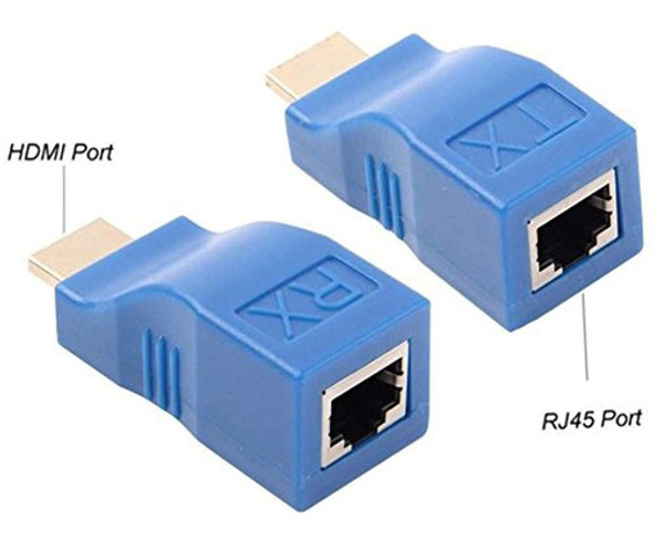 2pcs Adaptador Hdmi Extensor De Red Geatstar 328 Yardas Hdmi 1