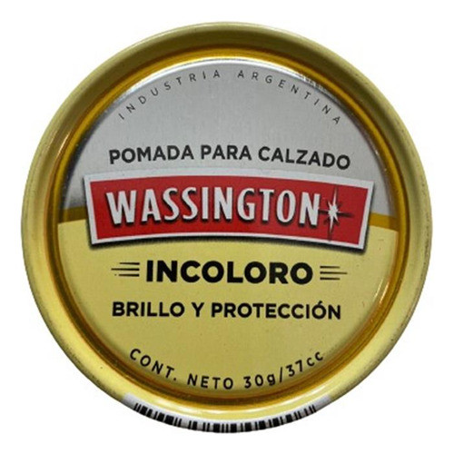 Pomada Para Calzado Wassington  X 30 Cc X Pack 6 Unidades 0