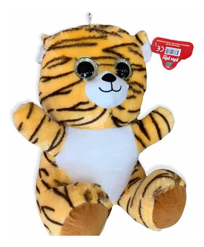 Peluches Phi Phi Con Ojos Brillantes 4 Diseños Mono Tigre 0