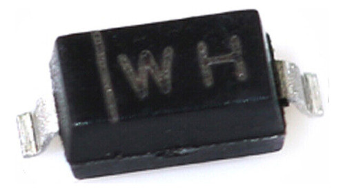 Diodo Zener Wh = Bzt52c12 Bzt52c12v 12v 500mw X5 Unidades 1