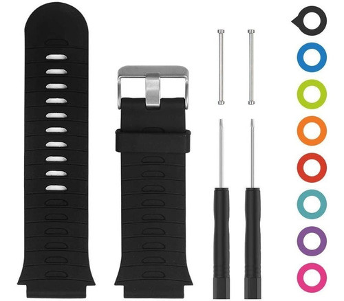 Malla Para Reloj  Garmin Forerunner 920xt (negra, Talle L) 0