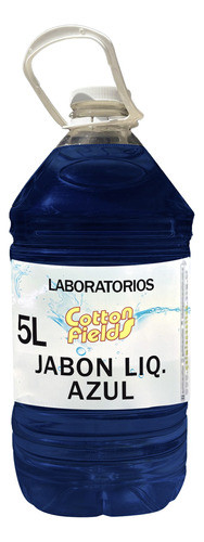 Jabon Liquido Azul Para Ropa Baja Espuma X 5 Lts 0
