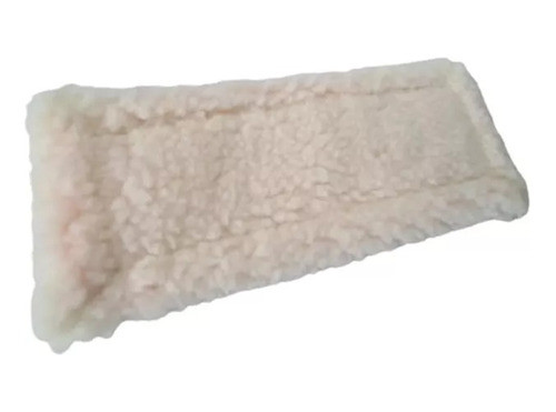 Esfregão Base Fixa Lã De Carneiro P/ Limpeza 1