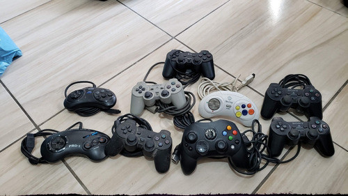 Lote Com 8 Controles Todos Com Defeito. G7 0