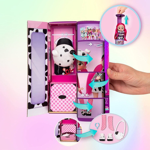 Muñeca Fashion Bff By Bebés Llorones Dotty Con Pelo Largo 1