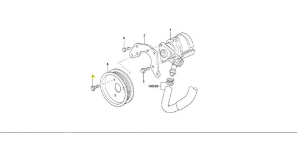 Tornillo Bomba Direccion Hidraulica F-100 Ranger Maxion 0