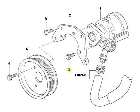 Tornillo Bomba Direccion Hidraulica F-100 Ranger Maxion 1