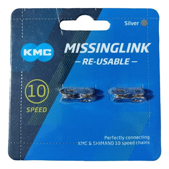 Eslabón De Enganche Cadena 10v Kmc Missing Link X 2un 0