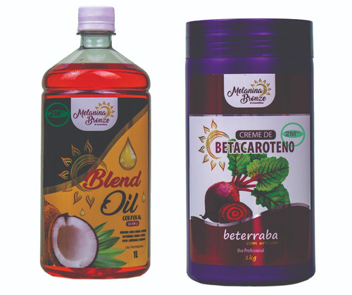 Oléo Blend 10 Em 1 + Betacaroteno Melanina Bronze 0