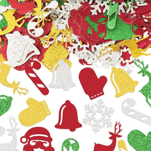 Hying 200 Peças De Decorações De Confete De Natal Para Mesa, 0
